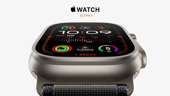 Die Apple Watch Ultra 2 (Bild: Apple/Screenshot: Golem.de)