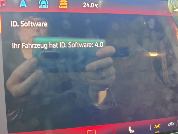 Der ID.4 und ID.5 erhalten dann die Softwareversion ID. 4.0. (Foto: Friedhelm Greis/Golem.de)