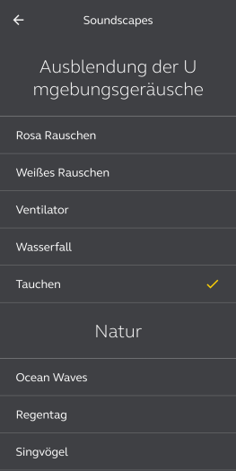 Jabras Sound+-App für Elite 10 mit vielen Einstellungen (Bild: Jabra/Screenshot: Golem.de)