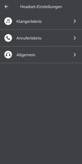 Jabras Sound+-App für Elite 10 mit vielen Einstellungen (Bild: Jabra/Screenshot: Golem.de)