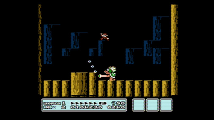 An jedem Weltenende wartet ein Kampf gegen ein Mitglied des Koopaling-Clans auf den Spieler. (Bild: Nintendo/Screenshot: Medienagentur Plassma)