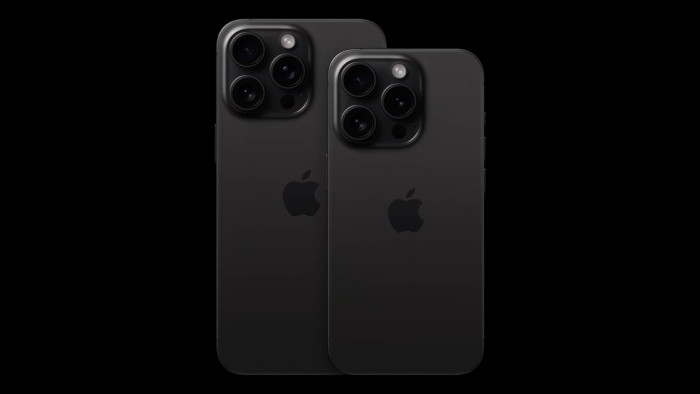Das iPhone 15 Pro (Bild: Apple/Screenshot: Golem.,de)