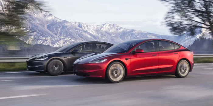 Tesla Model 3 Jahrgang 2024 (Bild: Tesla)