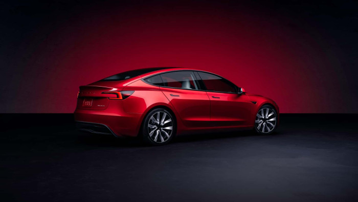 Tesla Model 3 Jahrgang 2024 (Bild: Tesla)