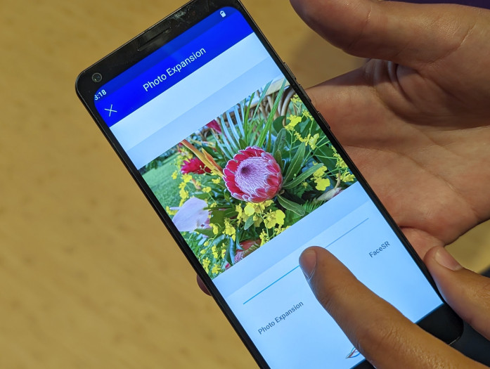 Mit Photo Expansion lässt sich aus Fotos herauszoomen. (Bild: Tobias Költzsch/Golem.de)