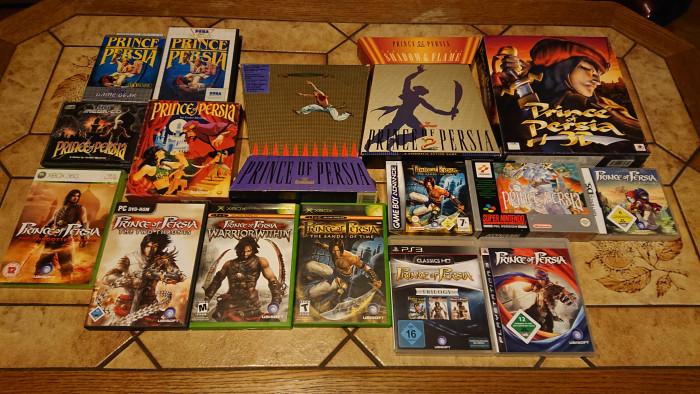 Im Laufe der Zeit haben sich nicht nur einige Prince-of-Persia-Episoden, sondern auch zahlreiche Konvertierungen des Originalspiels angesammelt. (Bild: Medienagentur Plassma)