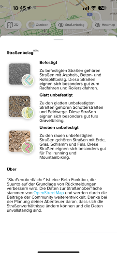 Das Anlegen von Routen klappt auch auf Smartphones erstaunlich gut. (Bild: Suunto/Screenshot: Golem.de)