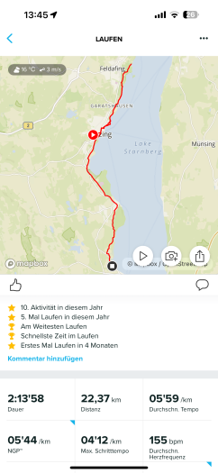 Ein Teil der Auswertung einer Aktivität (Bild: Suunto/Screenshot: Golem.de)