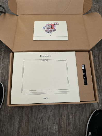 Auspacken geht schnell...