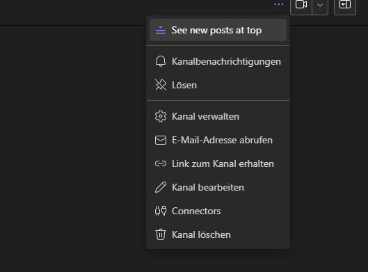 Wir können Posts von oben nach unten sortieren lassen. (Screenshot: Oliver Nickel/Golem.de)
