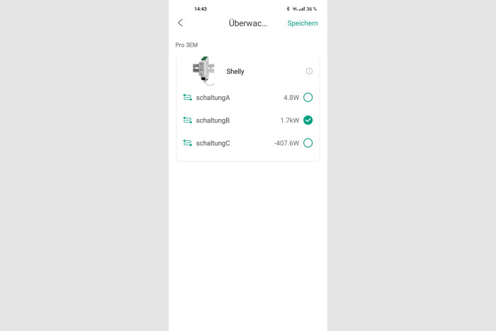 Anschließend lässt sich eine Phase auswählen, die überwacht werden soll. (Screenshot: Golem.de)