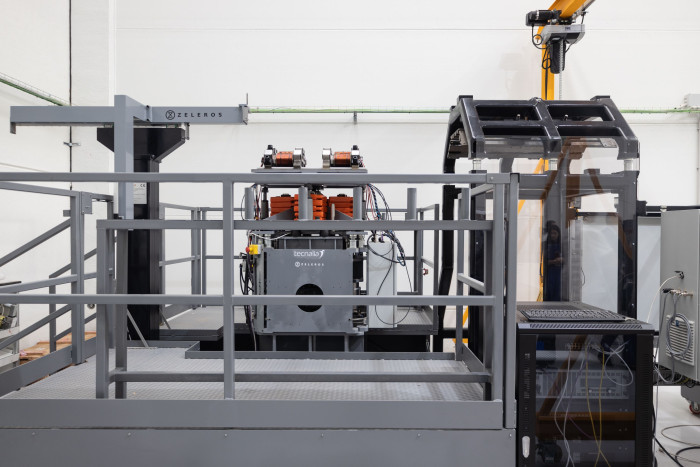 Hier wird das Magnetschwebesystem erprobt. (Bild: Werner Pluta/Golem.de)