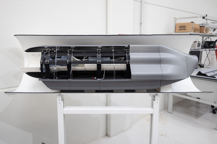 Modell des Antriebs (Bild: Werner Pluta/Golem.de)