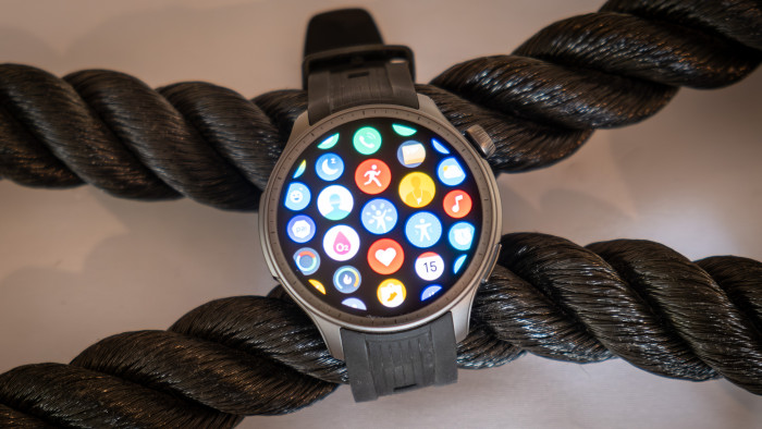 Diese Sammlung von App-Symbolen erinnert überdeutlich an die Apple Watch. (Bild: Steinlechner/Golem.de)