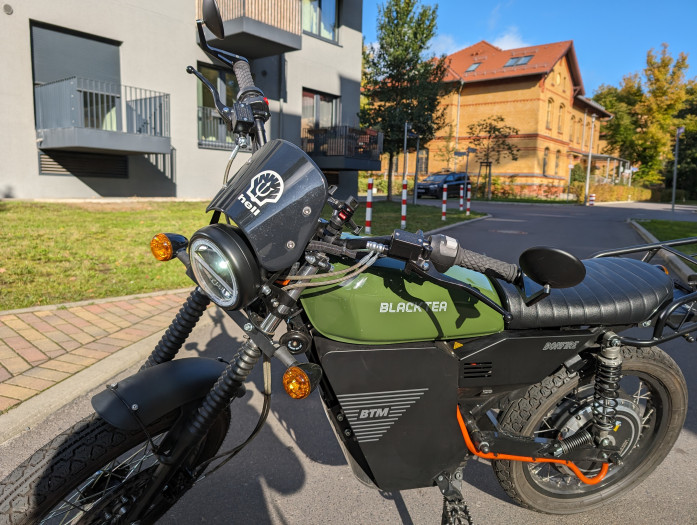 BTM Bonfire Probe gefahren: Kleines Elektromotorrad für viel Spaß ...