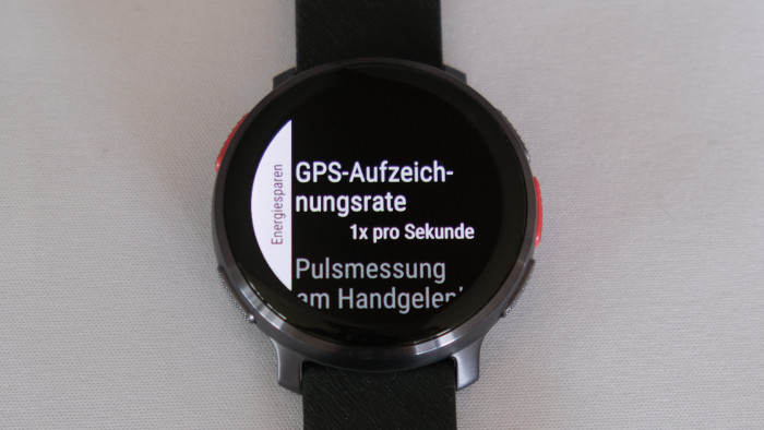 Die Abfrage der GPS-Position können wir seltener durchführen, um Akku zu sparen. (Bild: Steinlechner/Golem.de)