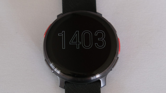 Das gleiche Zifferblatt in der Always-on-Version. (Bild: Steinlechner/Golem.de)