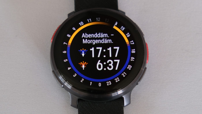 Die Vantage V3 hat auch klassische Outdoor-Funktionen. (Bild: Steinlechner/Golem.de)