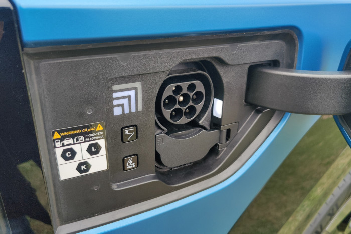 Die maximale Ladeleistung beträgt 210 Kilowatt. (Foto: Friedhelm Greis/Golem.de)