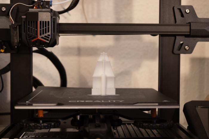 Das Segel ist fertig. (Bild: Werner Pluta/Golem.de)