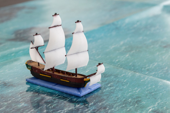 3D-gedrucktes Schiff (Bild: Werner Pluta/Golem.de)