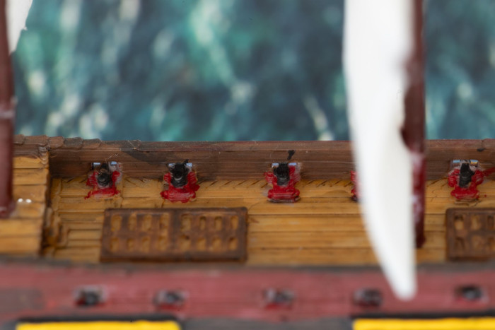 Auch Details wie die Kanonen sind gut geworden. (Bild: Werner Pluta/Golem.de)