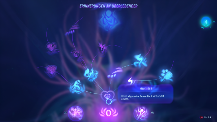 ES gibt mehrere Talentbäume, um unseren Charakter zu optimieren. (Bild: Ubisoft/Screenshot: Golem.de)