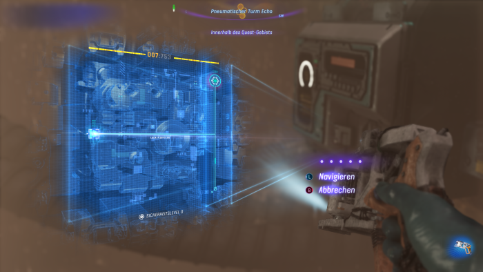 Ab und zu müssen wir solche Mini-Knobelaufgaben lösen. (Bild: Ubisoft/Screenshot: Golem.de)