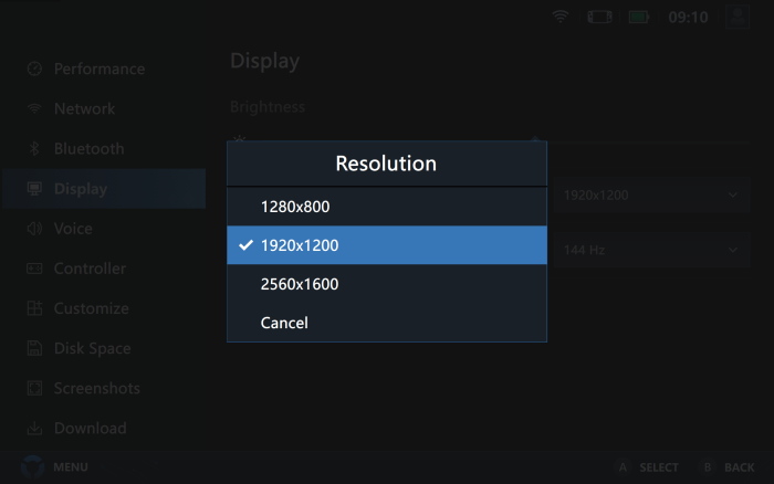 Die Legion-Space-Software fasst alle installierten Games zusammen und bietet Einstellungsmöglichkeiten. (Screenshot: Oliver Nickel/Golem.de)