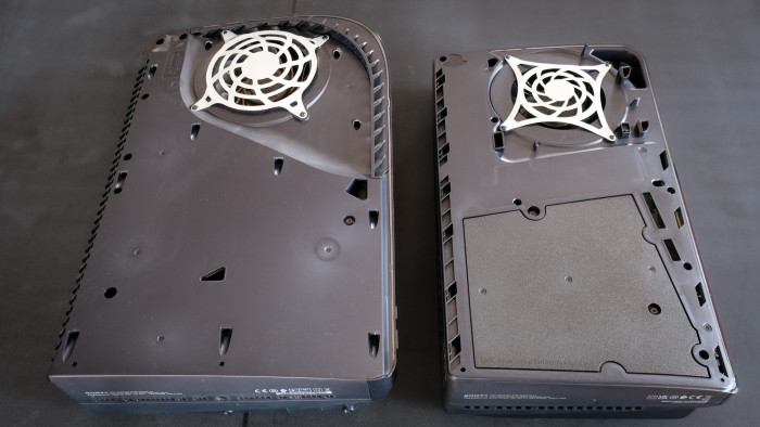 Auch auf der Rückseite gibt es keine riesigen Unterschiede. (Bild: Steinlechner/Golem.de)