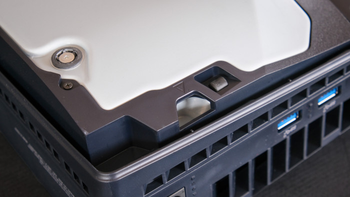 Hier sieht man die Öffnung besonders gut. (Bild: Steinlechner/Golem.de)