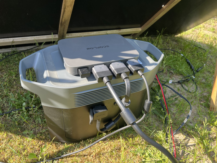Ecoflow Delta 2 Max mit Powerstream Wechselrichter im ersten Test (Bild: Mario Keller)