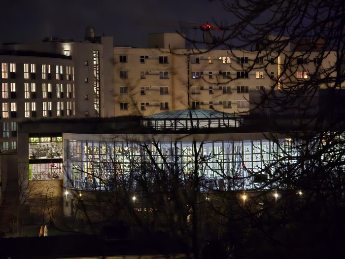 Der 50-Megapixel-Sensor des F&uuml;nffachteles hingegen schafft es, ein deutlich sch&auml;rferes Bild zu machen. (Bild: Tobias K&ouml;ltzsch/Golem.de)