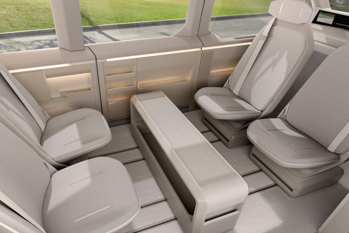 Die Fahrzeuge könnten dann einen entspannten Transport ermöglichen. (Foto: Kia)