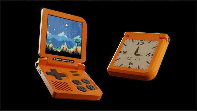 Retro Gaming Watch (Bild: Kickstarter/Jason Rogers)