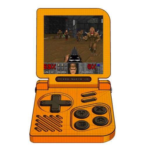 Retro Gaming Watch (Bild: Kickstarter/Jason Rogers)