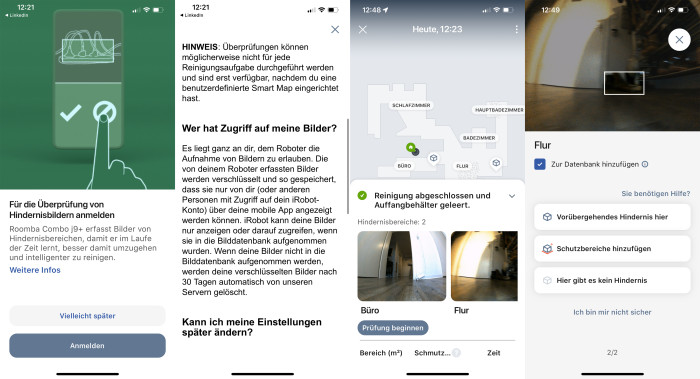 Die Basisstation füllt den Wassertank des Roboters aus einem 3-Liter-Kanister von selbst nach und saugt den Staub in einen großen Beutel. Eine Waschanlage für das Wischtuch gibt es nicht. (Bild: Berti Kolbow-Lehradt)