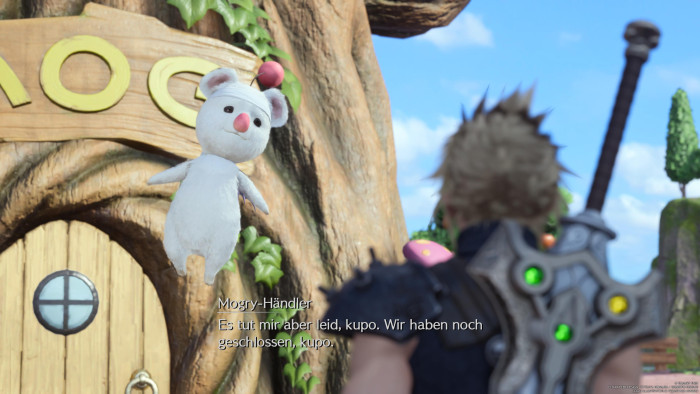 Im Mogry-Königreich müssen wir besondere Aufgaben absolvieren. (Bild: Square Enix/Screenshot: Golem.de)