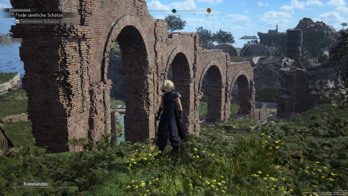In der offenen Welt gibt es viel zu sehen. (Bild: Square Enix/Screenshot: Golem.de)