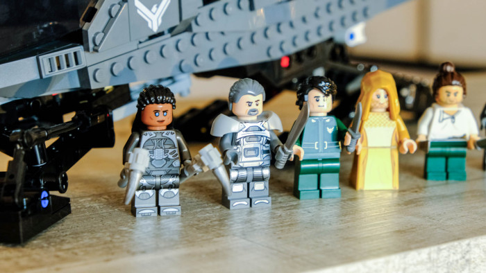 Lego Dune Atreides Royal Ornithopter 10327 (Bild: Oliver Nickel/Golem.de)