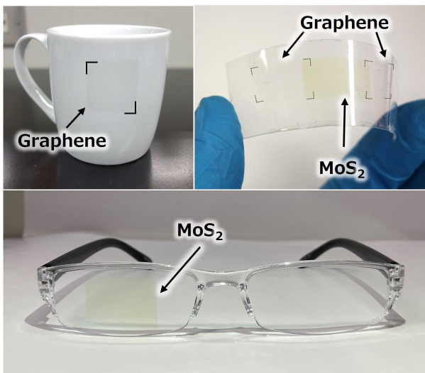 Die neue Transferfolie ermöglicht die Übertragung von 2D-Materialien auf eine Reihe von Oberflächen. (Bild: Ago Lab, Kyushu University)
