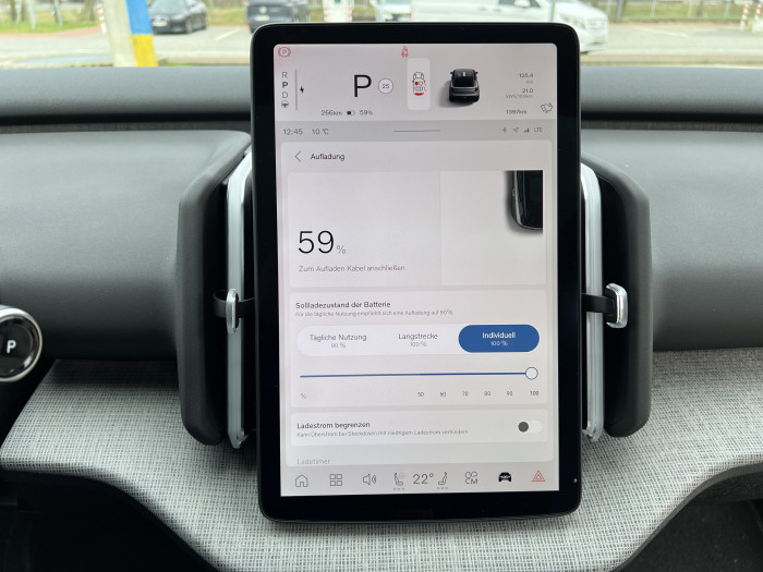 Dieses verfügt auch über spezielle Einstellungen für Elektroautos. (Foto: Dirk Kunde)