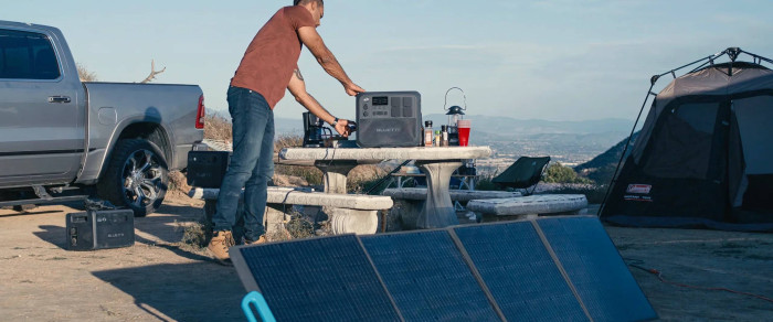 Die Powerstation AC200L von Bluetti (Bild: Bluetti)