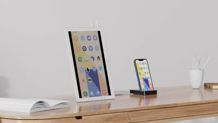 Dasung Paperlike Color: Kleiner Monitor mit E-Ink-Display stellt