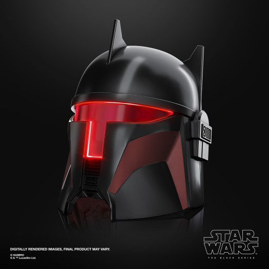 Der Helm von Moff Gideon (Bild: Hasbro)