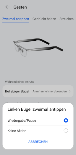 ... lassen sich nur deaktivieren, aber nicht mit anderen Funktionen belegen. (Bild: Huawei/Screenshot: Golem.de)