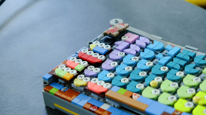 Die Lego-Tastatur (Bild: Oliver Nickel/Golem.de)
