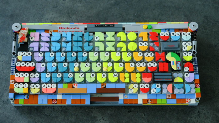 Die Lego-Tastatur (Bild: Oliver Nickel/Golem.de)