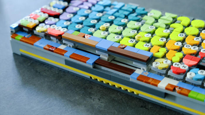 Die Lego-Tastatur (Bild: Oliver Nickel/Golem.de)