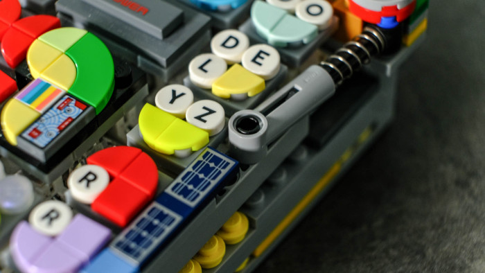 Die Lego-Tastatur (Bild: Oliver Nickel/Golem.de)
